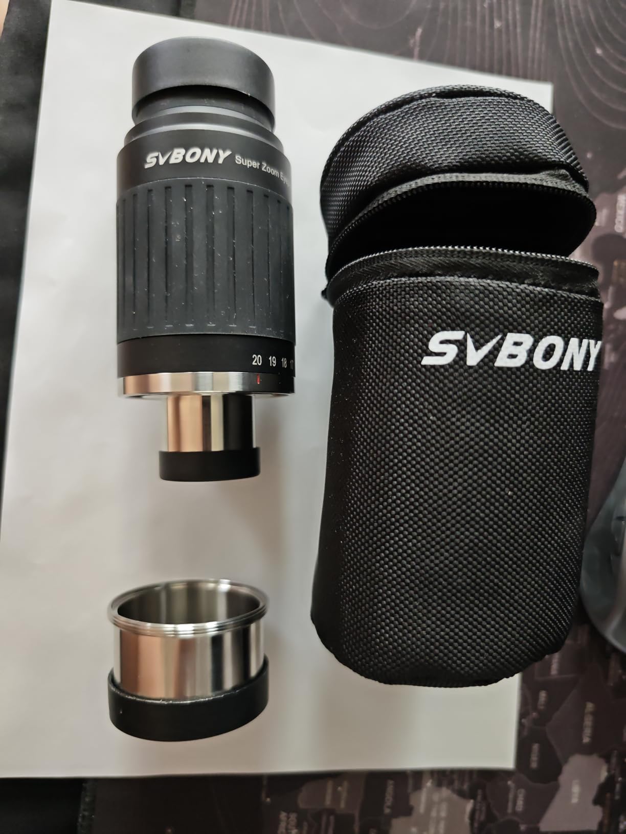 SVBONY SV230 8-20mm Zoom-Okular 1,25" Weitwinkel