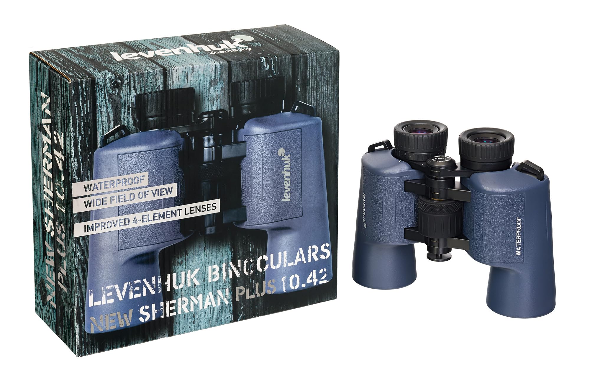 Levenhuk New Sherman Plus 10x42 Fernglas kompakt