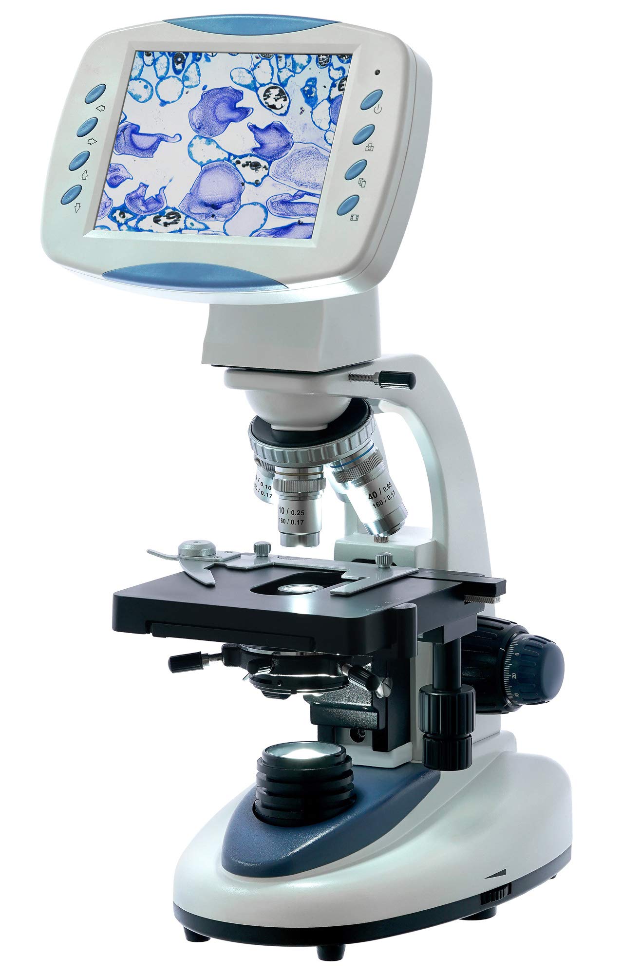 Levenhuk D90L LCD Digitalmikroskop 40-2000x 2MP LED