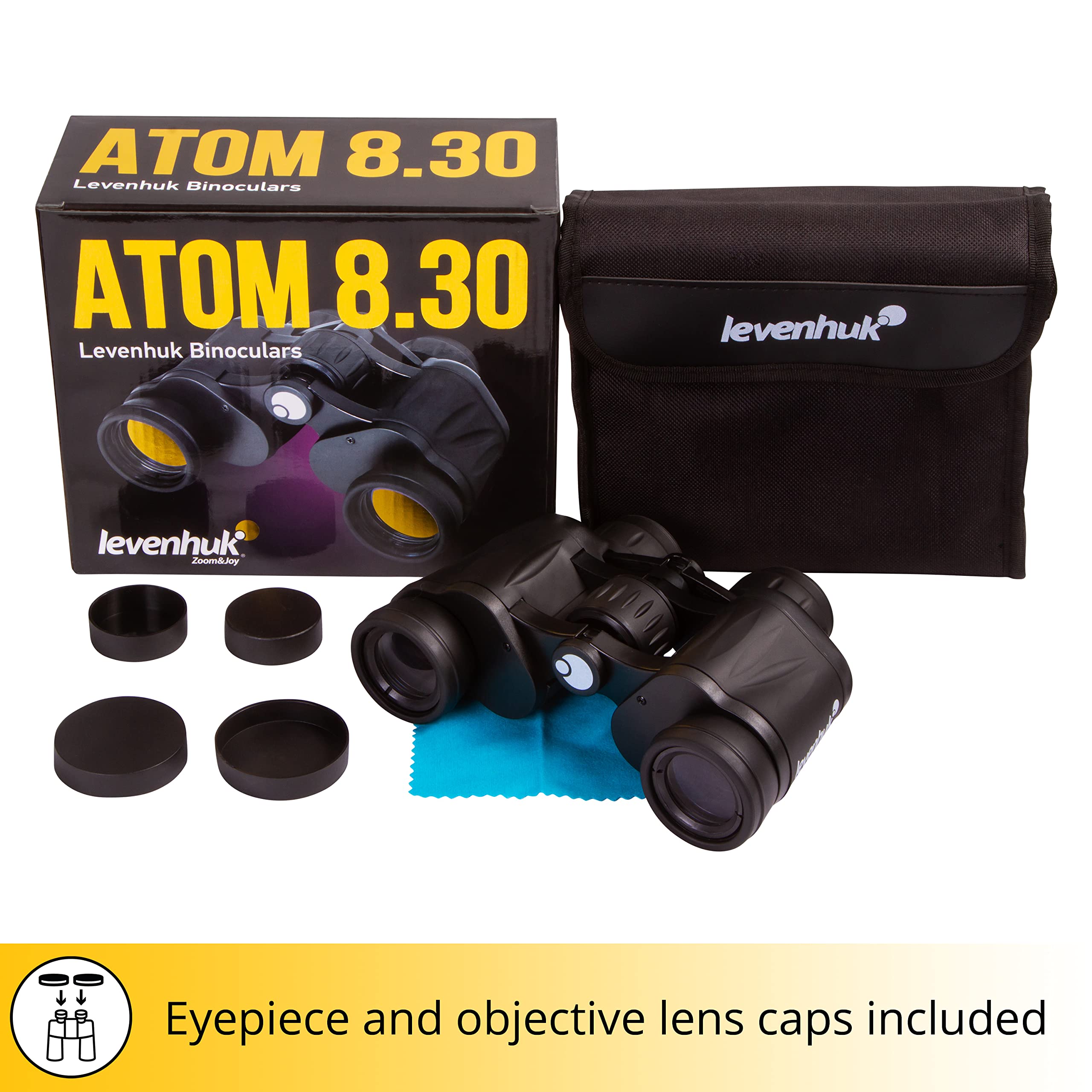 Levenhuk Atom 8x30 Fernglas 8-fach wasserdicht