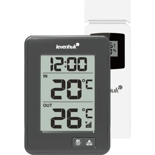 Levenhuk Wezzer BASE L50 Thermometer Hygrometer mit Fernsensor