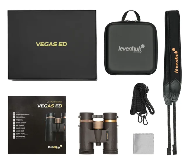 Levenhuk Vegas ED 10x42 Fernglas ED-Glas wasserdicht