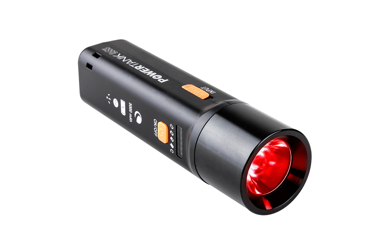 Celestron PowerTank Glow 5000 Rotlicht-Taschenlampe 5000 mAh