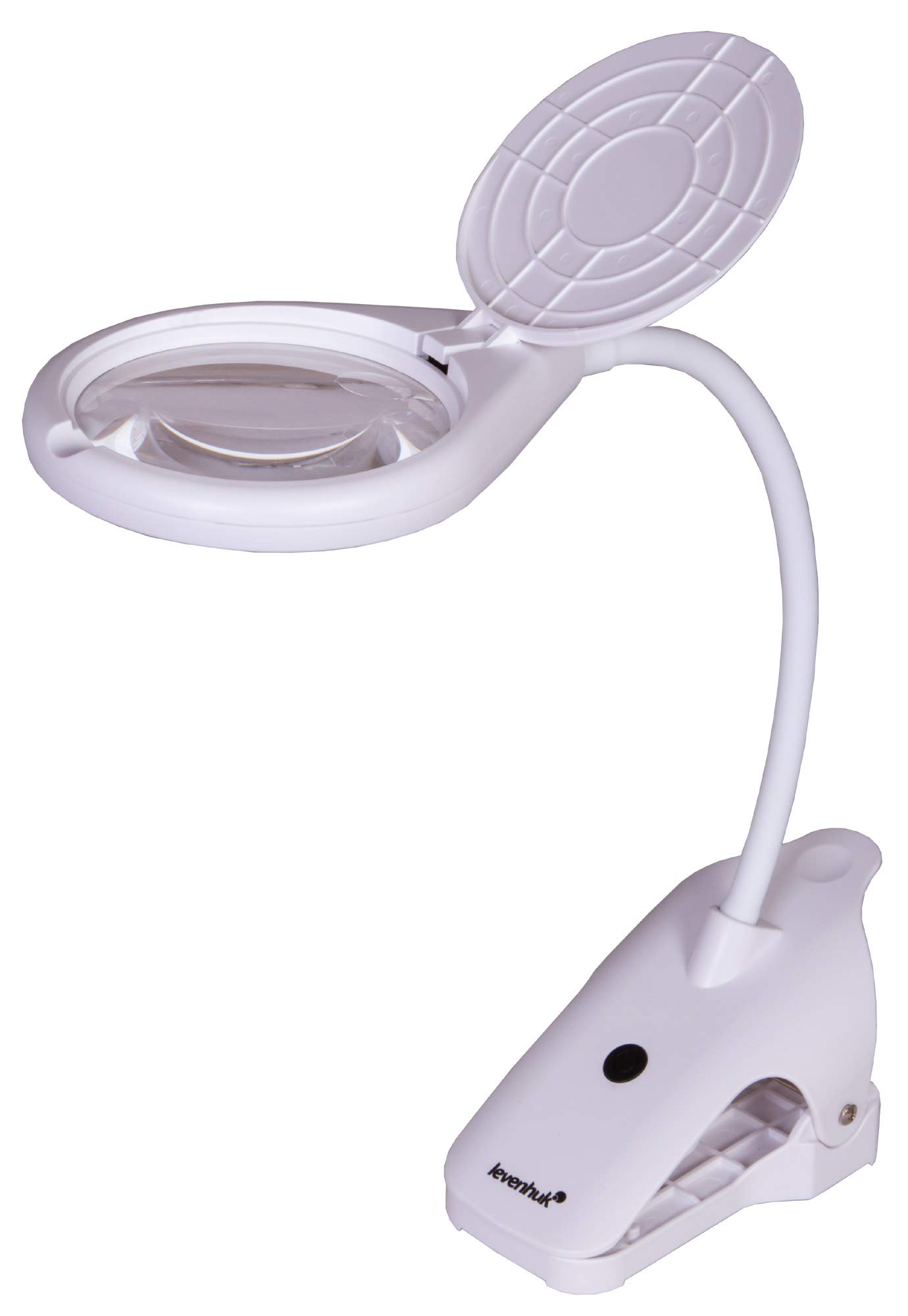 Levenhuk Zeno Desk D17 Tischlupe LED 2,3x/6x Klemme
