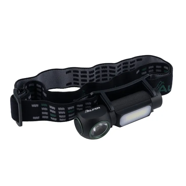 Alpen Tek-Light LED Stirnlampe aufladbar Rotlicht SOS 100m