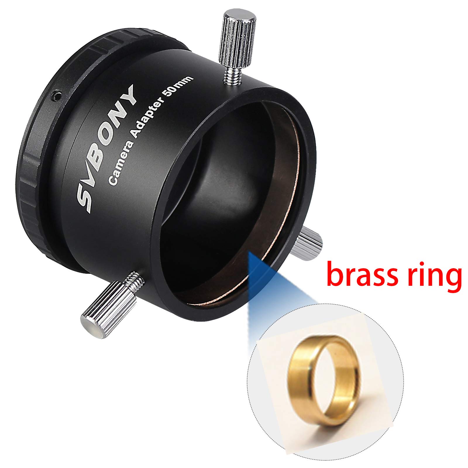 SVBONY SV186 Teleskop Kamera Adapter Canon T-Ring Metall