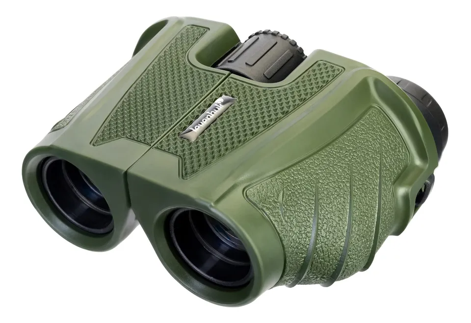 Levenhuk Travel 10x25 Fernglas Porro kompakt mit Etui