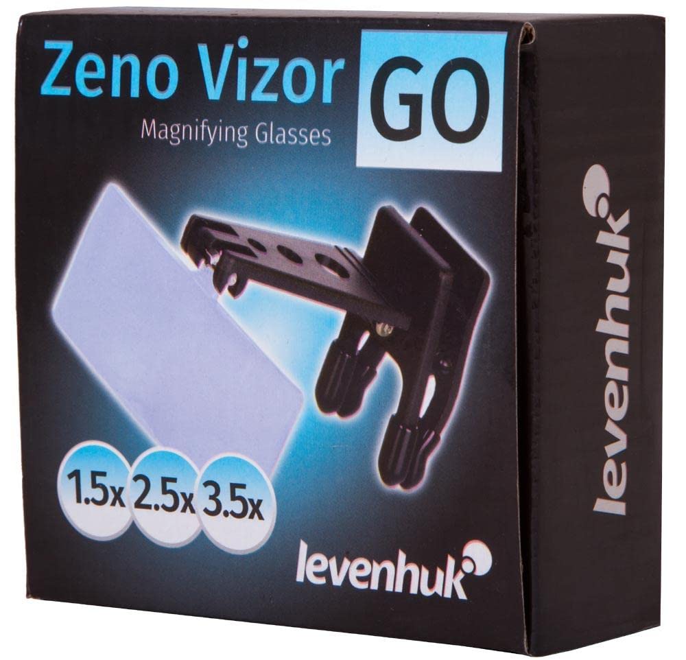Levenhuk Zeno Vizor G0 Lupenbrille 1,5x 2,5x 3,5x