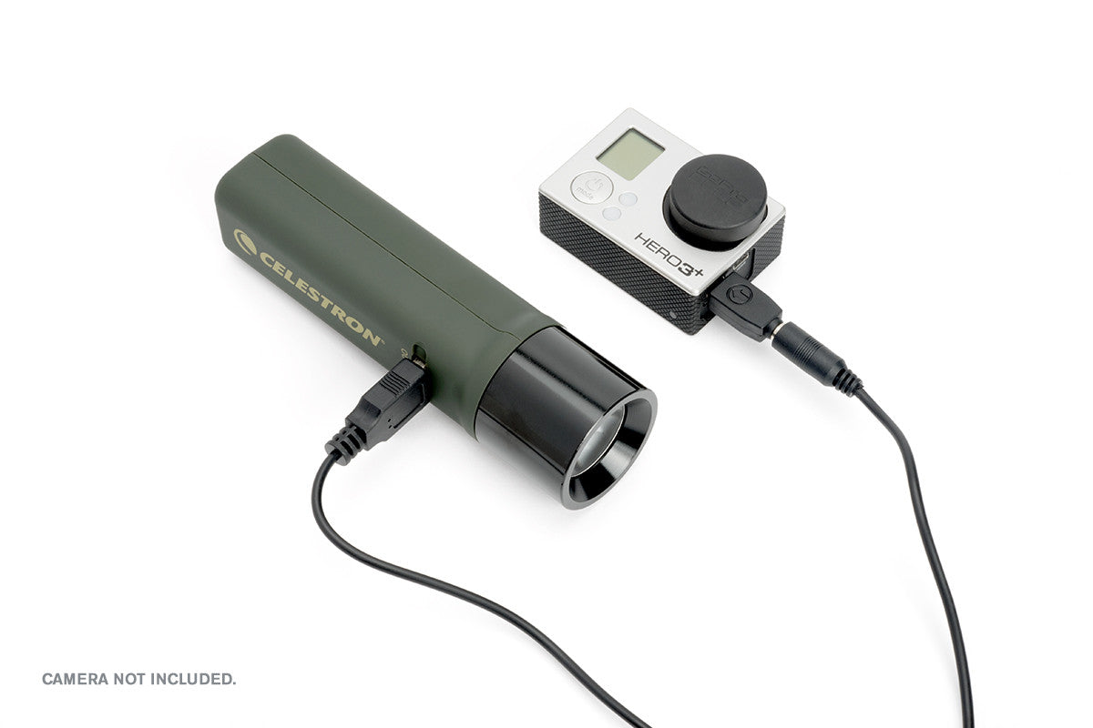 Celestron Elements TrekCel 3300 Powerbank 3300mAh mit Lampe