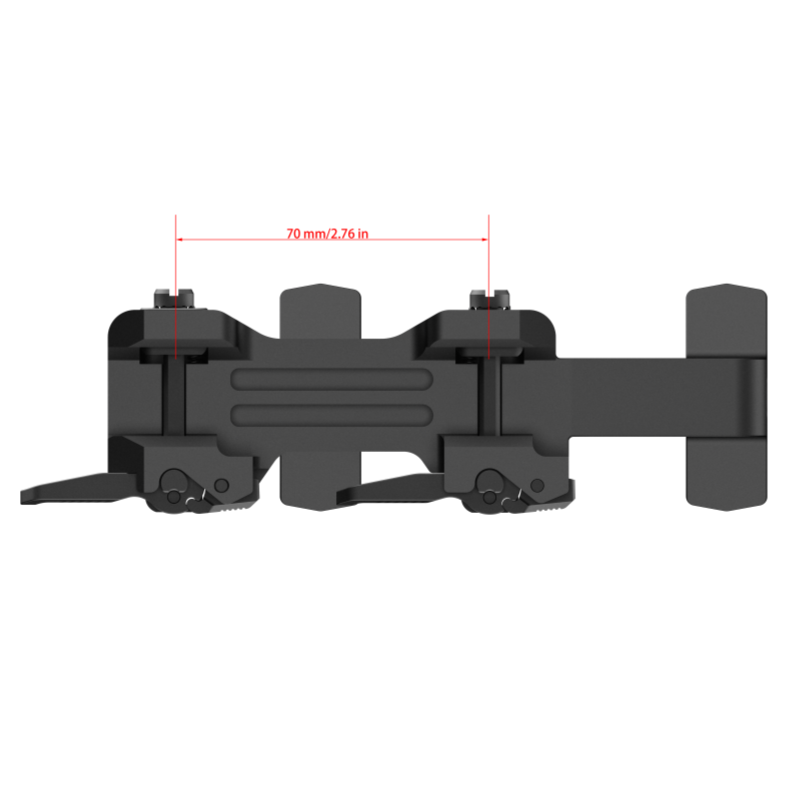RIX QDM-L02 Picatinny-Montage 1,59 Zoll für LEAP TOURER