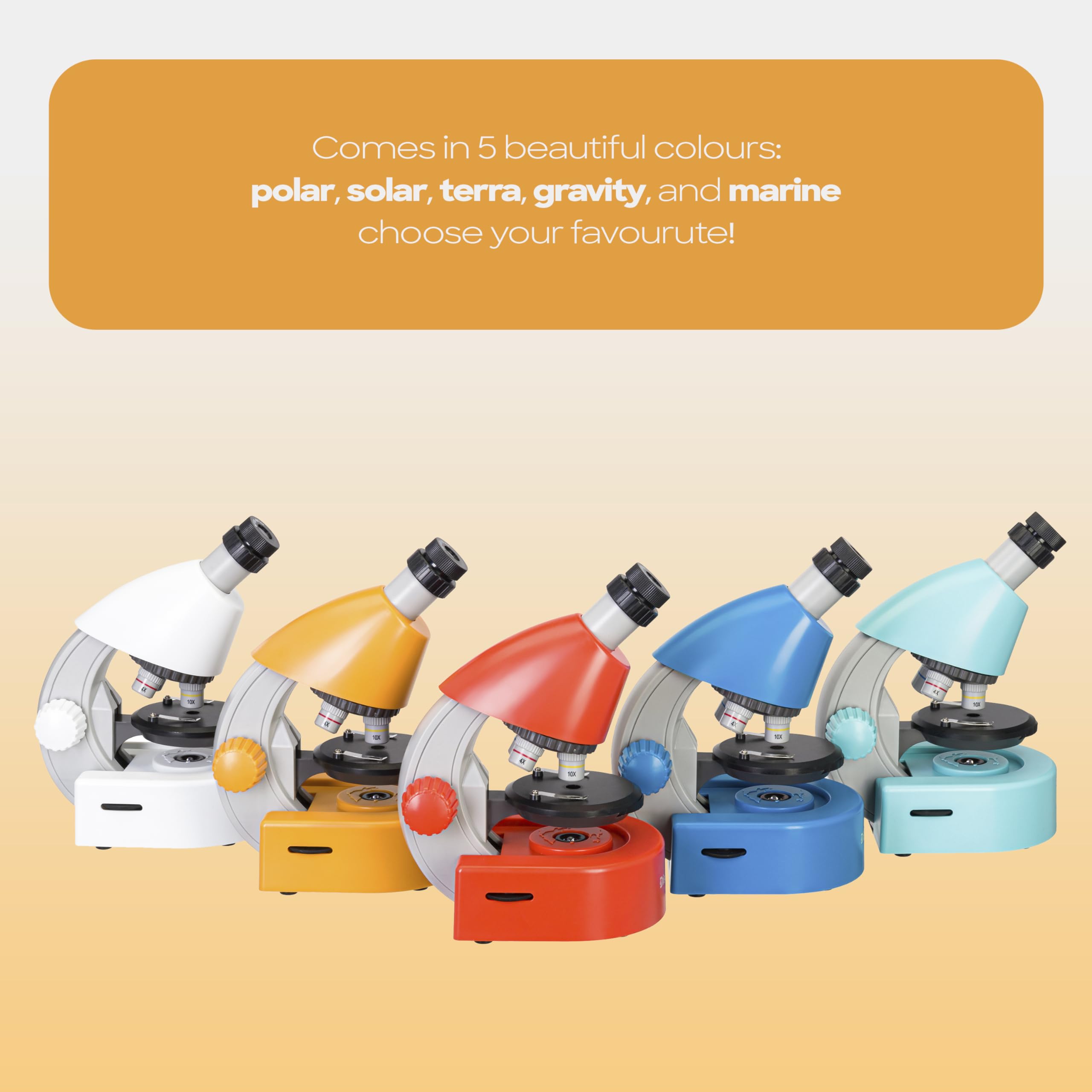 Levenhuk Discovery Micro Solar Mikroskop 40-640x für Kinder