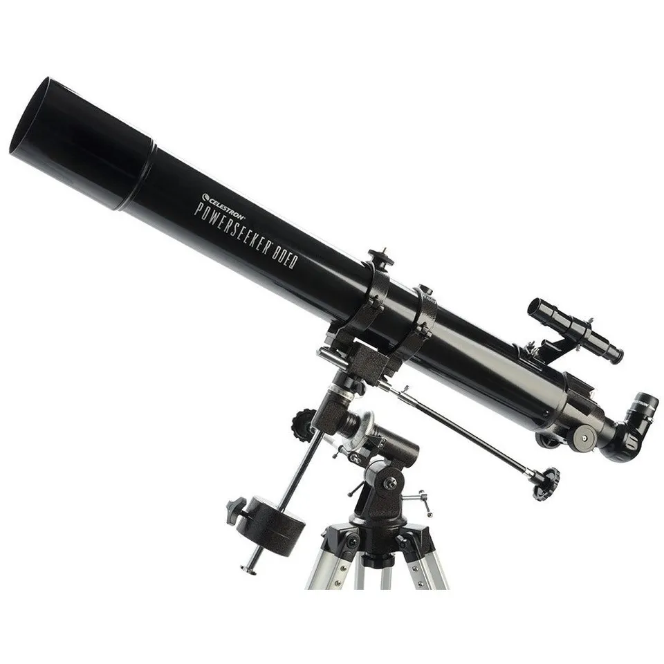 Celestron PowerSeeker 80EQ Linsenteleskop 80 mm