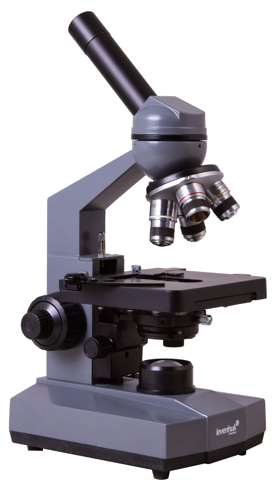 Levenhuk 320 Base Labormikroskop 40-1000x Halogen monokular