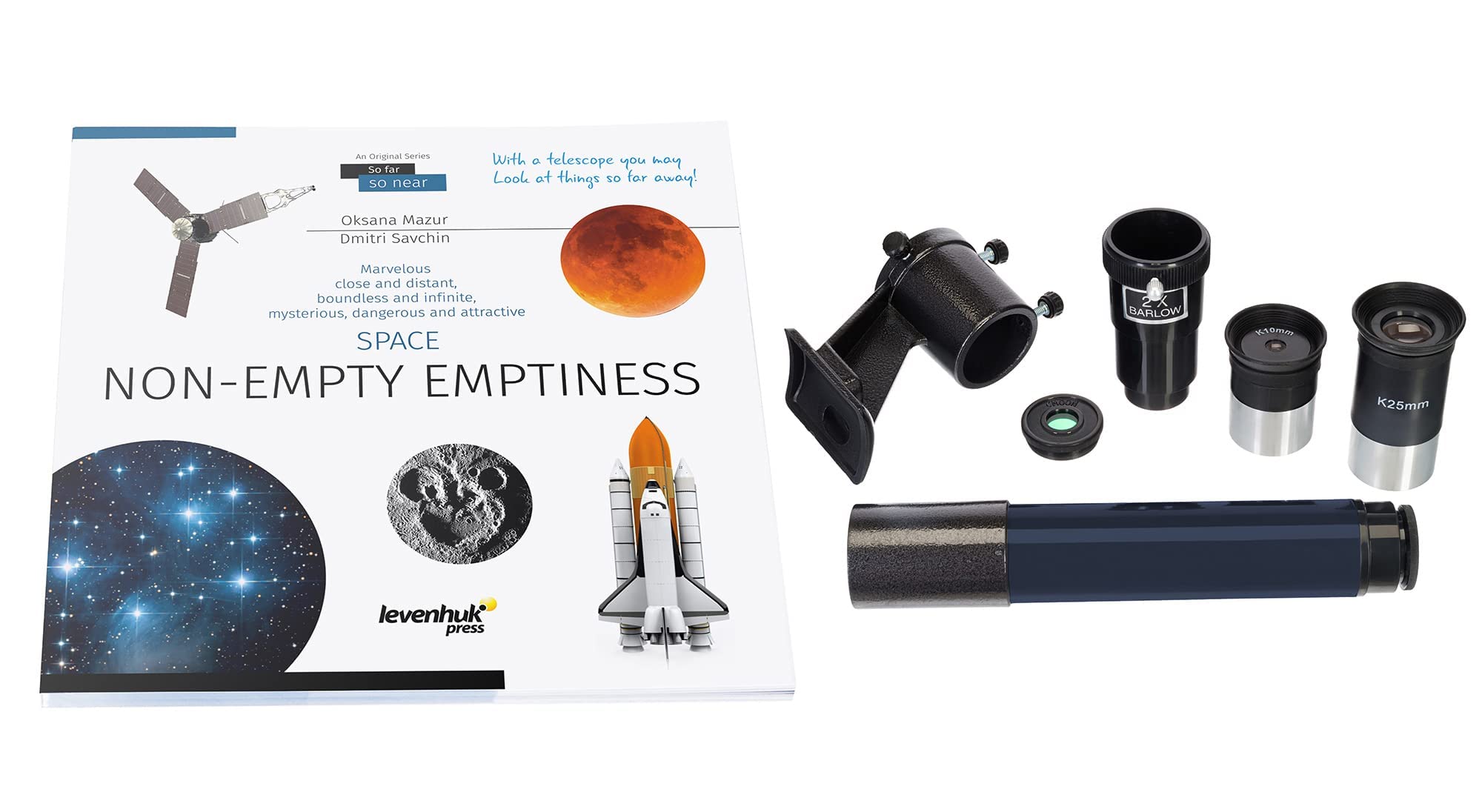 Discovery Spark 114 EQ Teleskop mit Buch Englisch Mondfilter