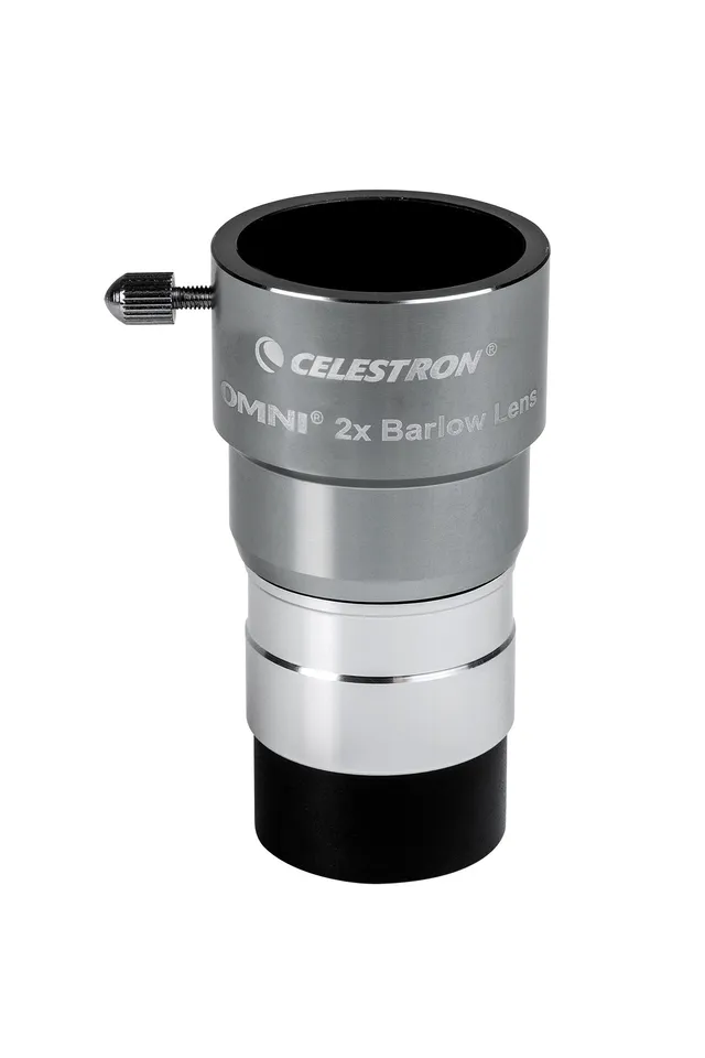 Celestron Omni 2x Barlowlinse 1,25 Zoll Silber