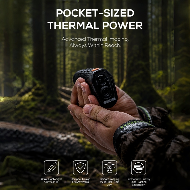 RIX Storm S2 + Pocket K2 Wärmebild-Set Zielfernrohr Monokular