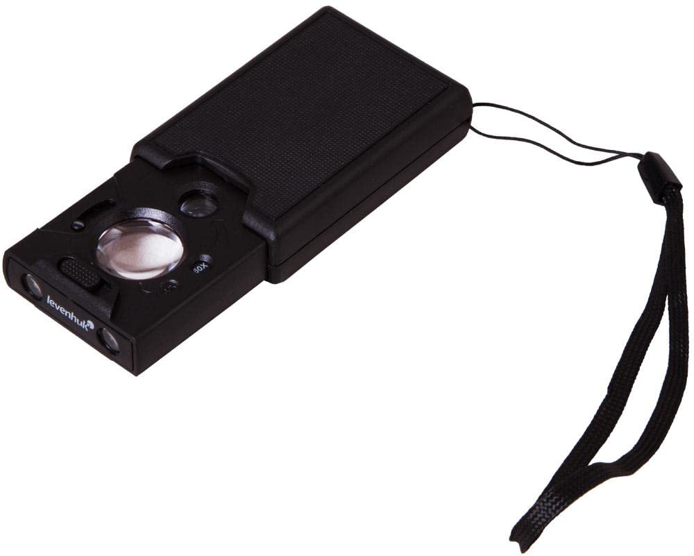 Levenhuk Zeno Gem M13 Taschenlupe LED UV Metall