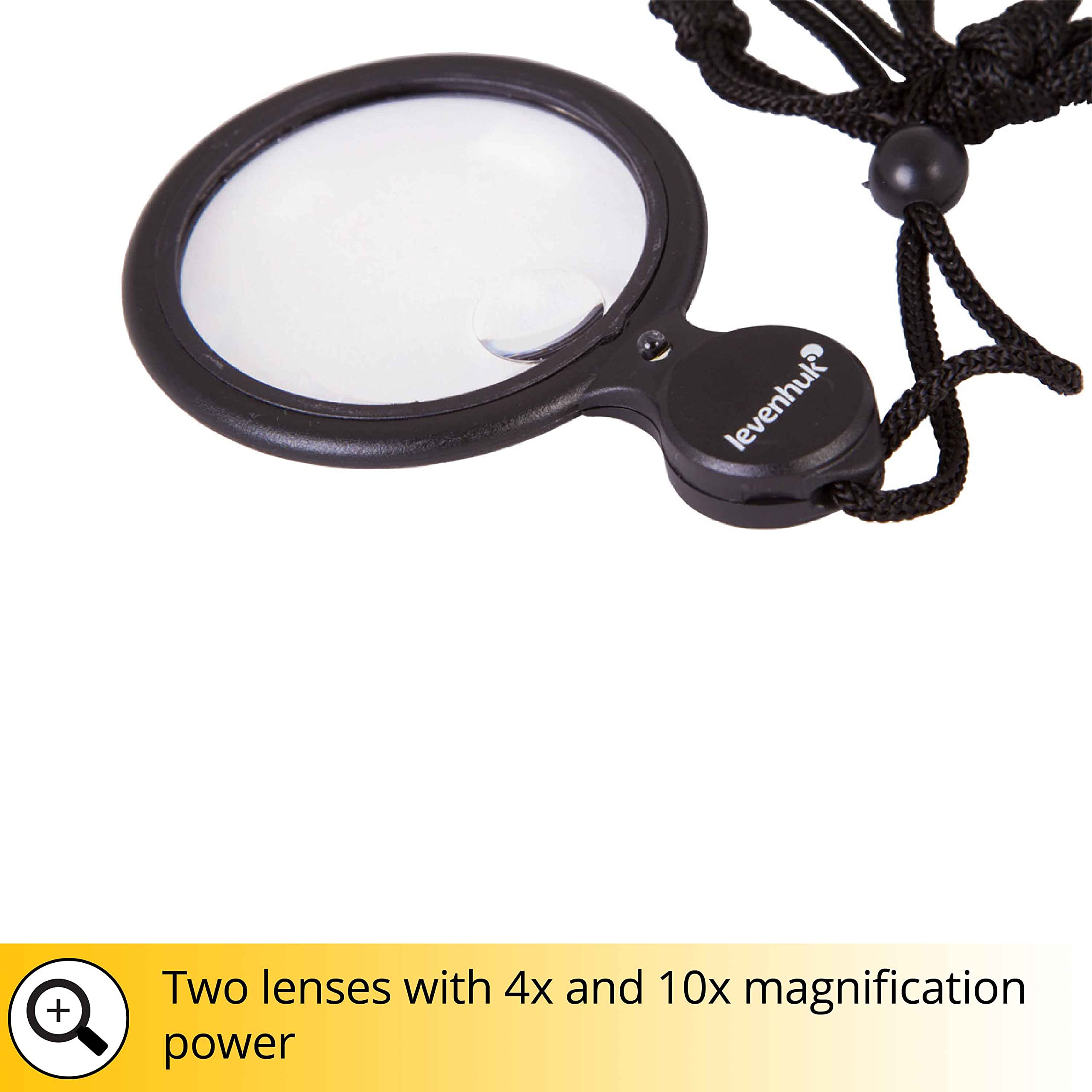 Levenhuk Zeno Vizor N1 Nackenlupe LED 4x/10x