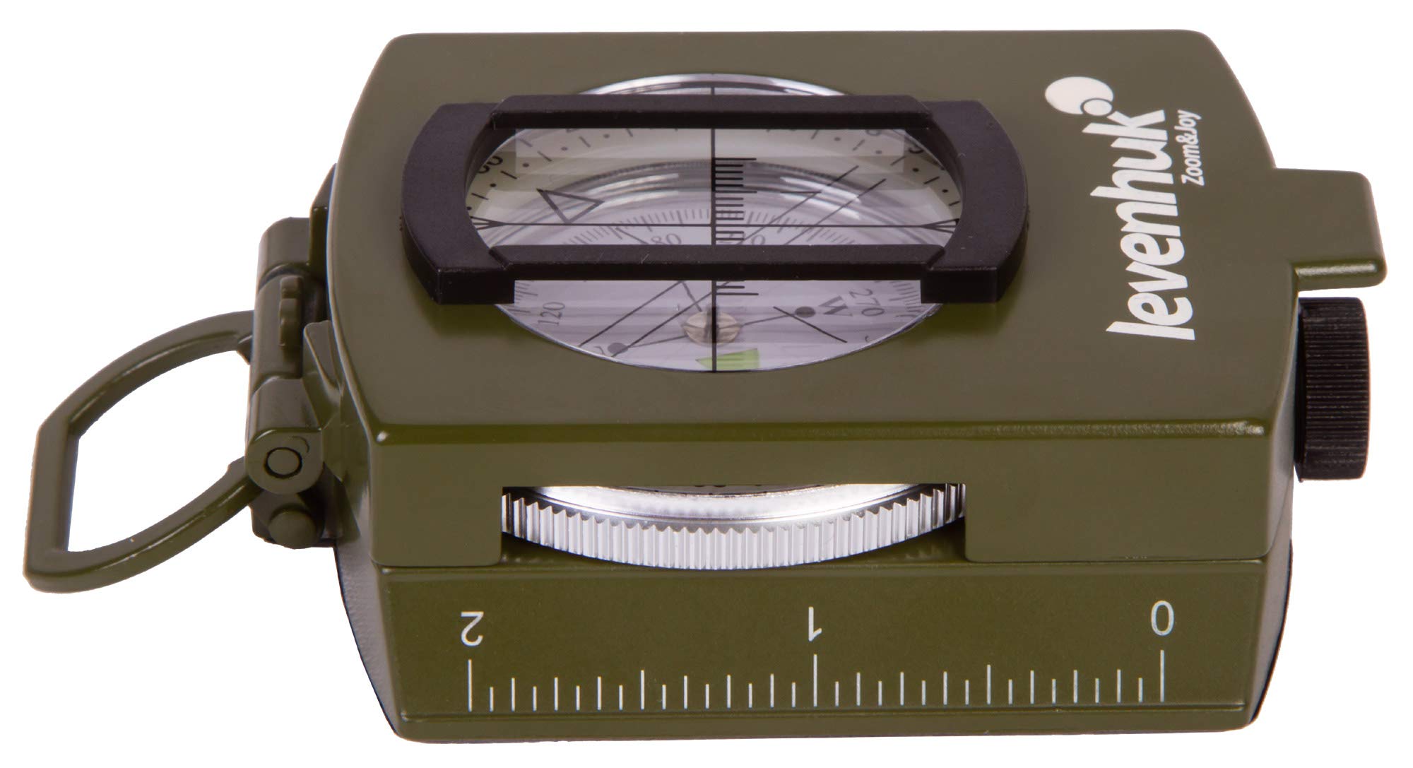 Levenhuk Army AC10 Metallkompass Visier Wasserwaage