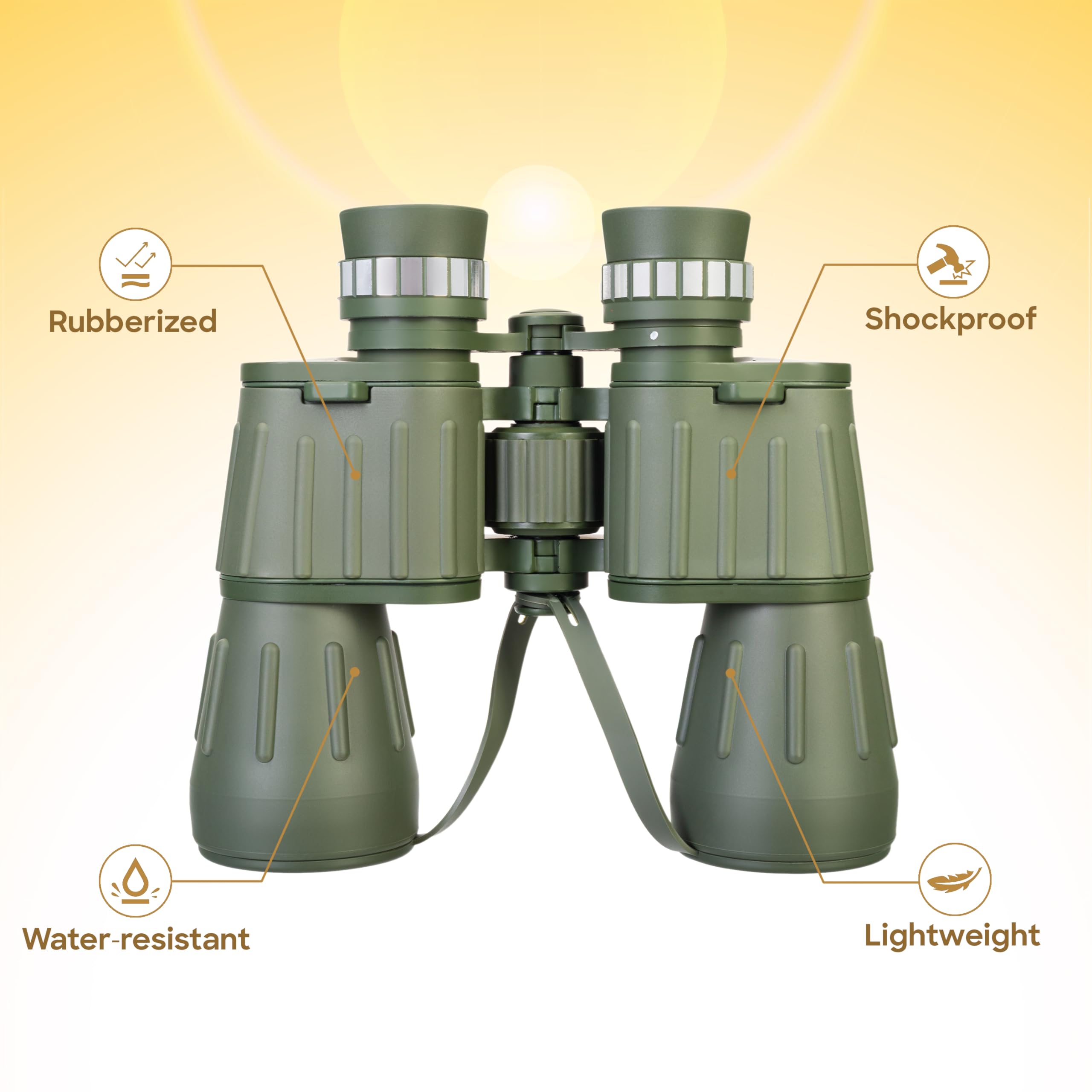Levenhuk Discovery Field 12x50 Fernglas BK-7 Outdoor