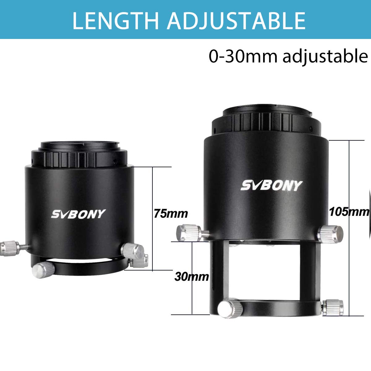 SVBONY SV123 Spektiv Kameraadapter T2 für Canon EOS