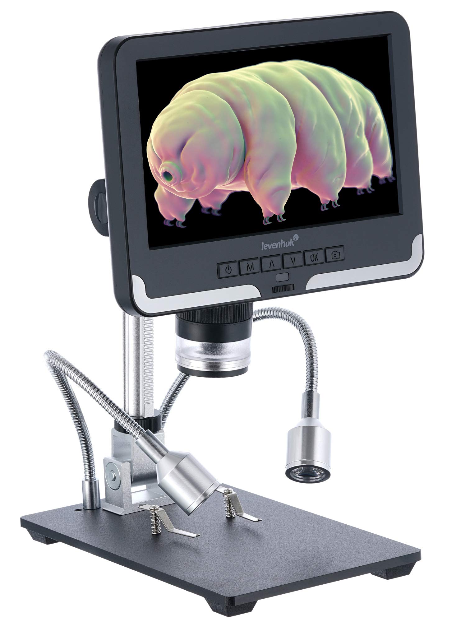 Levenhuk DTX RC2 Digitalmikroskop 3-200x mit 7 Zoll LCD
