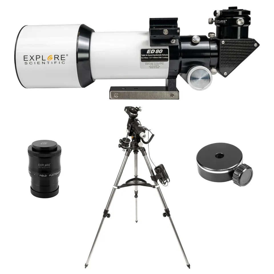 Explore Scientific ED80 Essential APO Refraktor 80mm Bundle