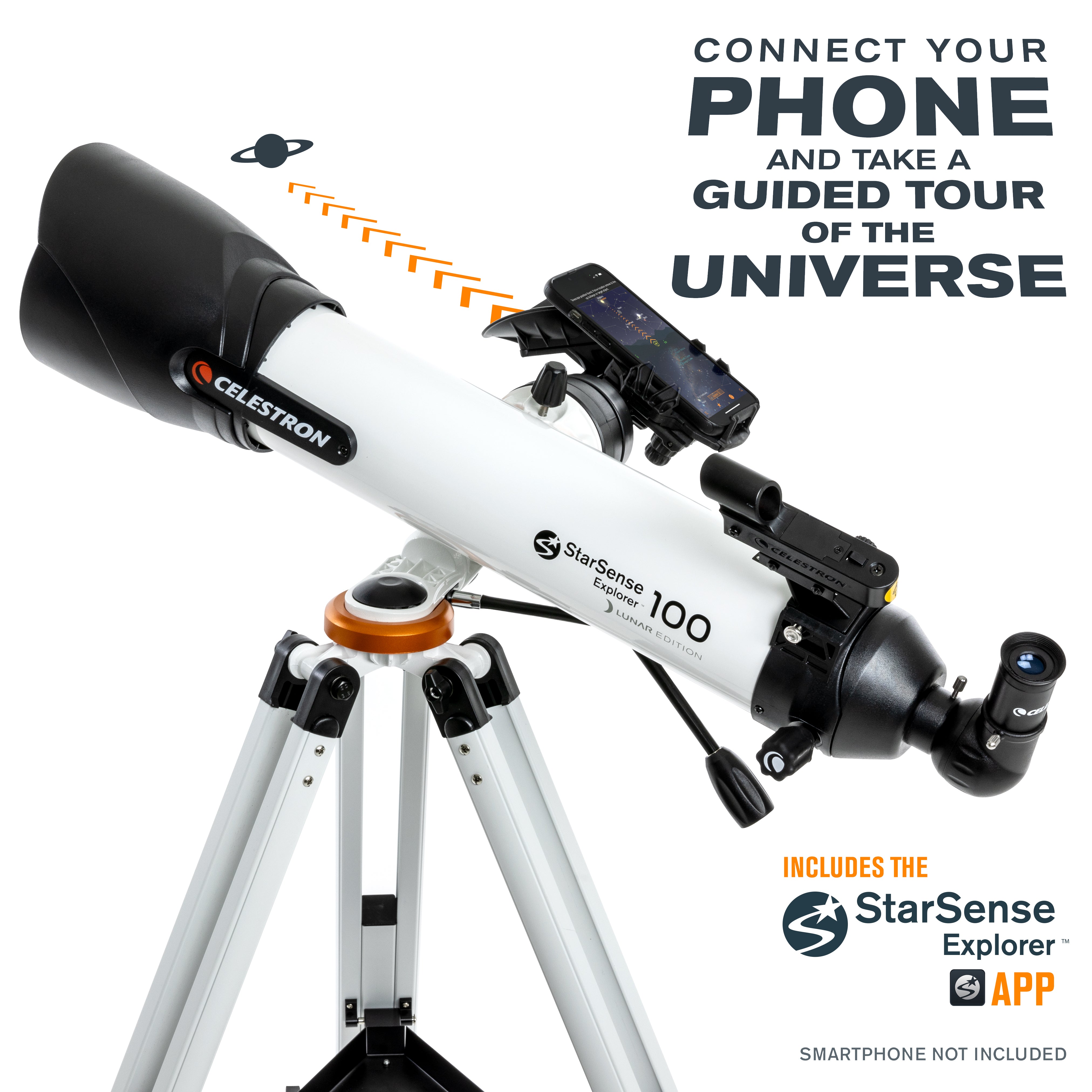 Celestron StarSense Explorer DX 100AZ Refraktor Lunar
