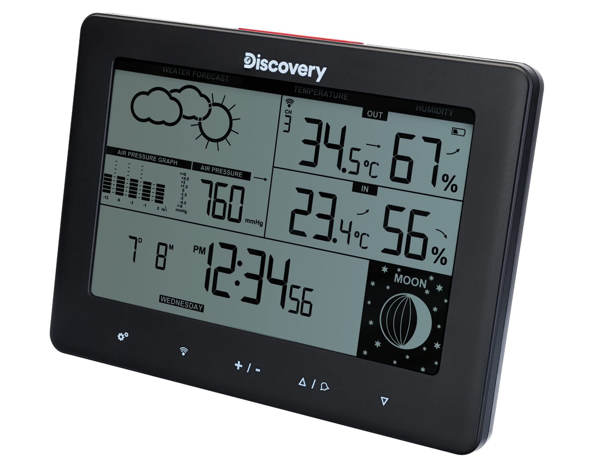 Discovery Report WA10 Wetterstation mit Barometer und Sensor