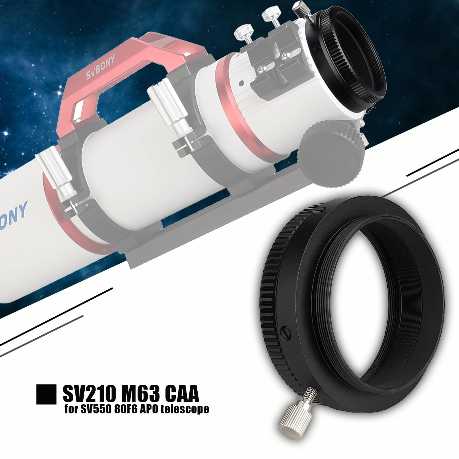 SVBONY SV210 CAA Rotator M63 360° Kamera Winkelversteller