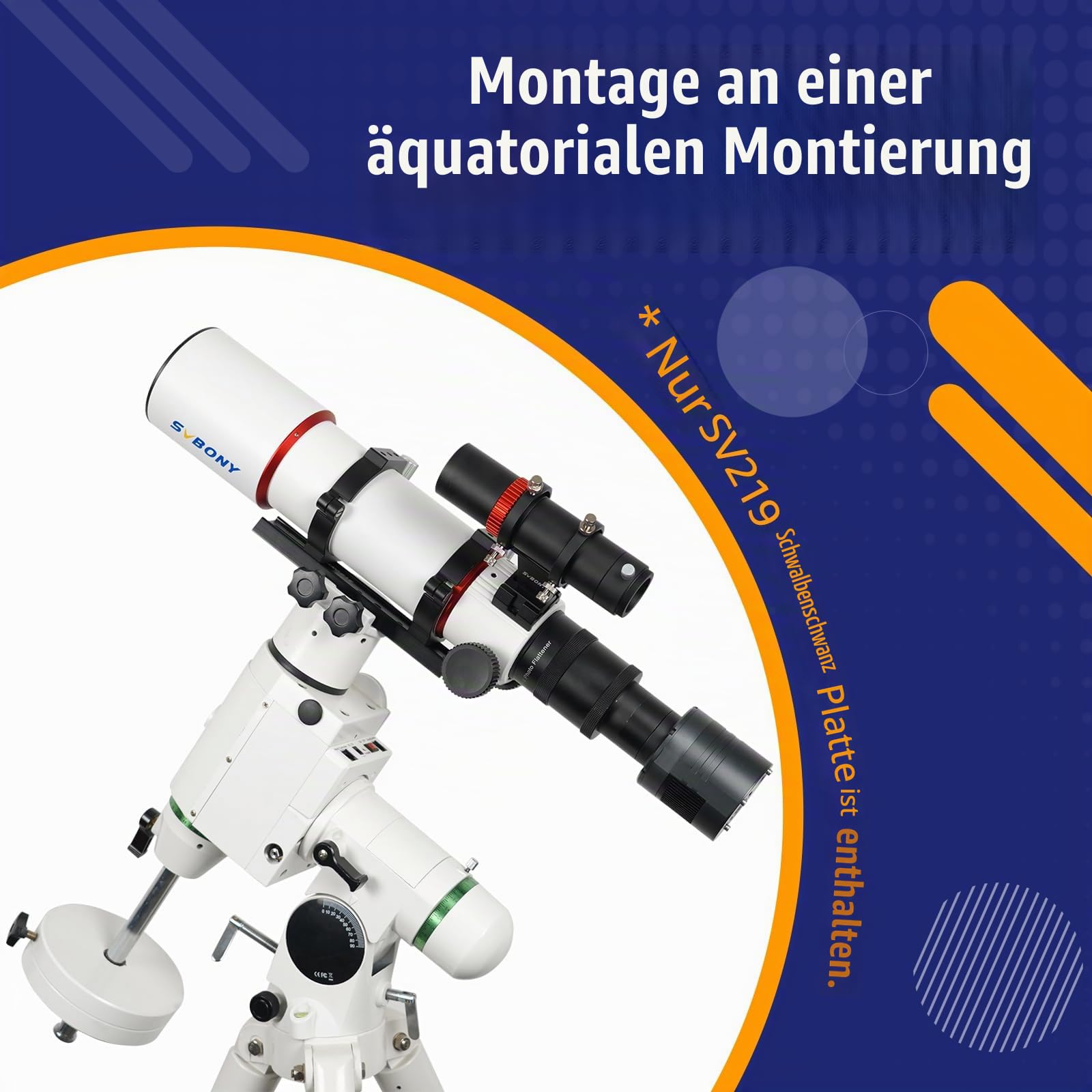Svbony 120mm Prismenschiene Montageplatte Metall