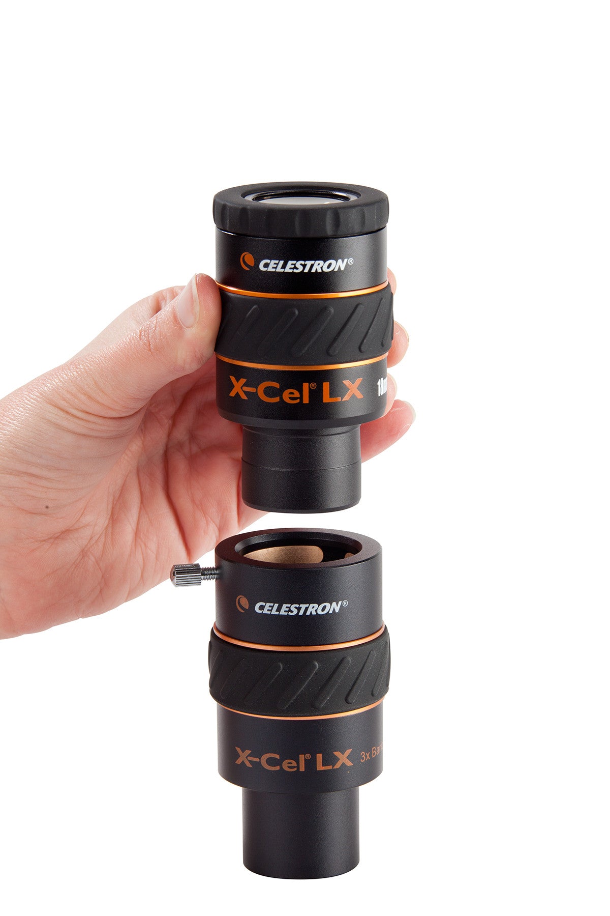 Celestron X-Cel LX 3x Barlow Linse 1,25 Zoll Mond Planeten