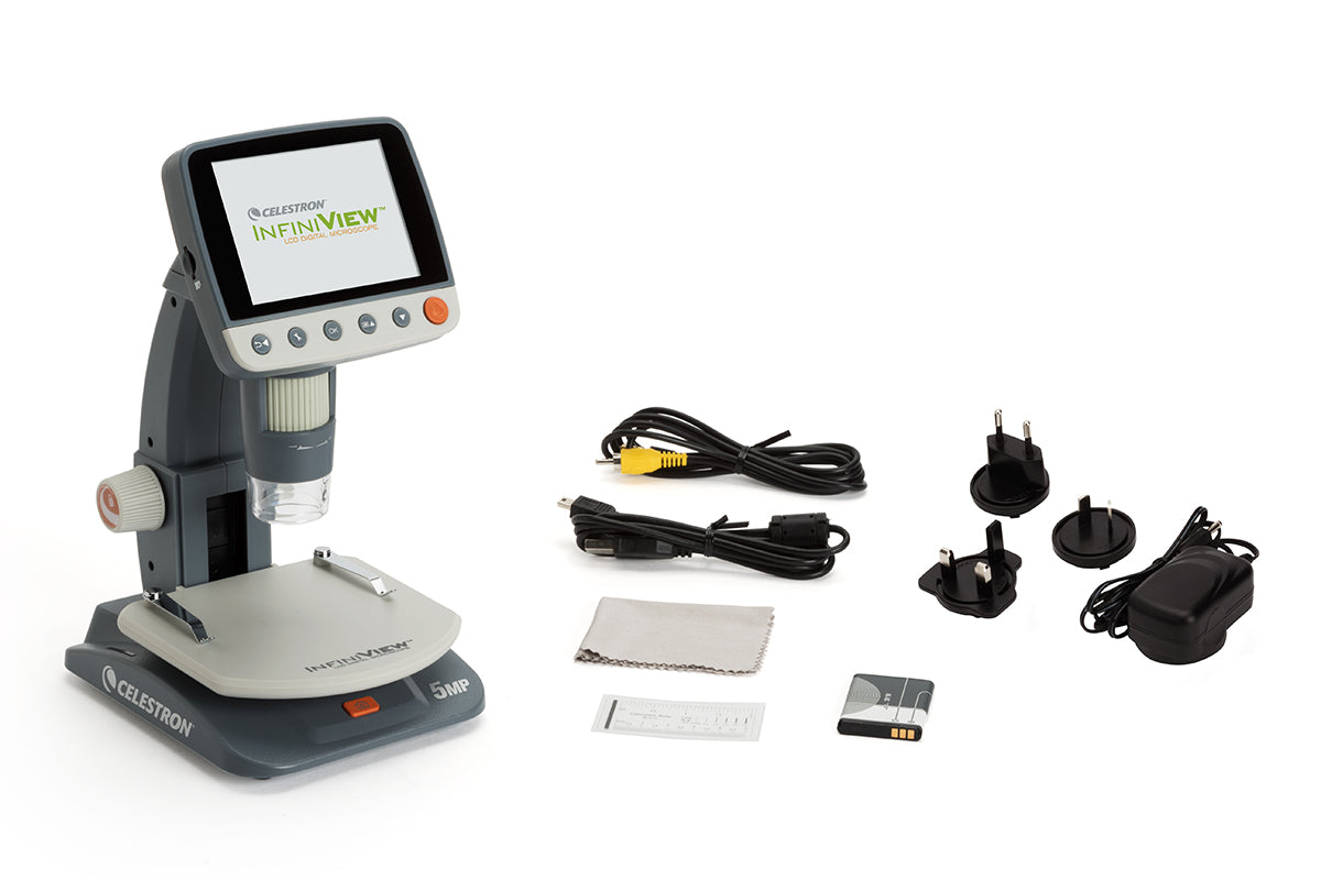 Celestron Labs Infiniview LCD Digitalmikroskop 5MP 4-160x
