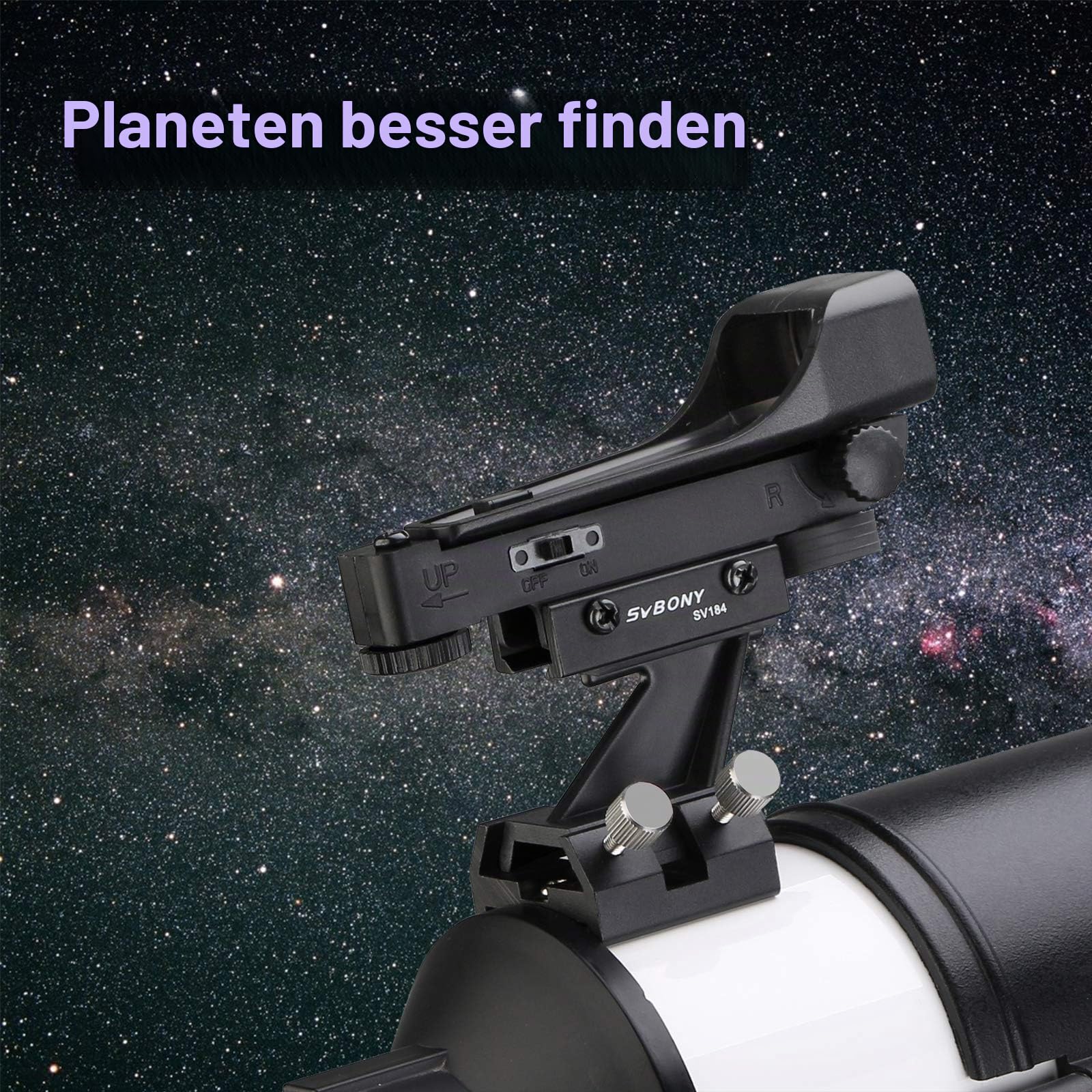 SVBONY SV184 Rotpunktsucher Teleskopzubehör mit Glasscheibe