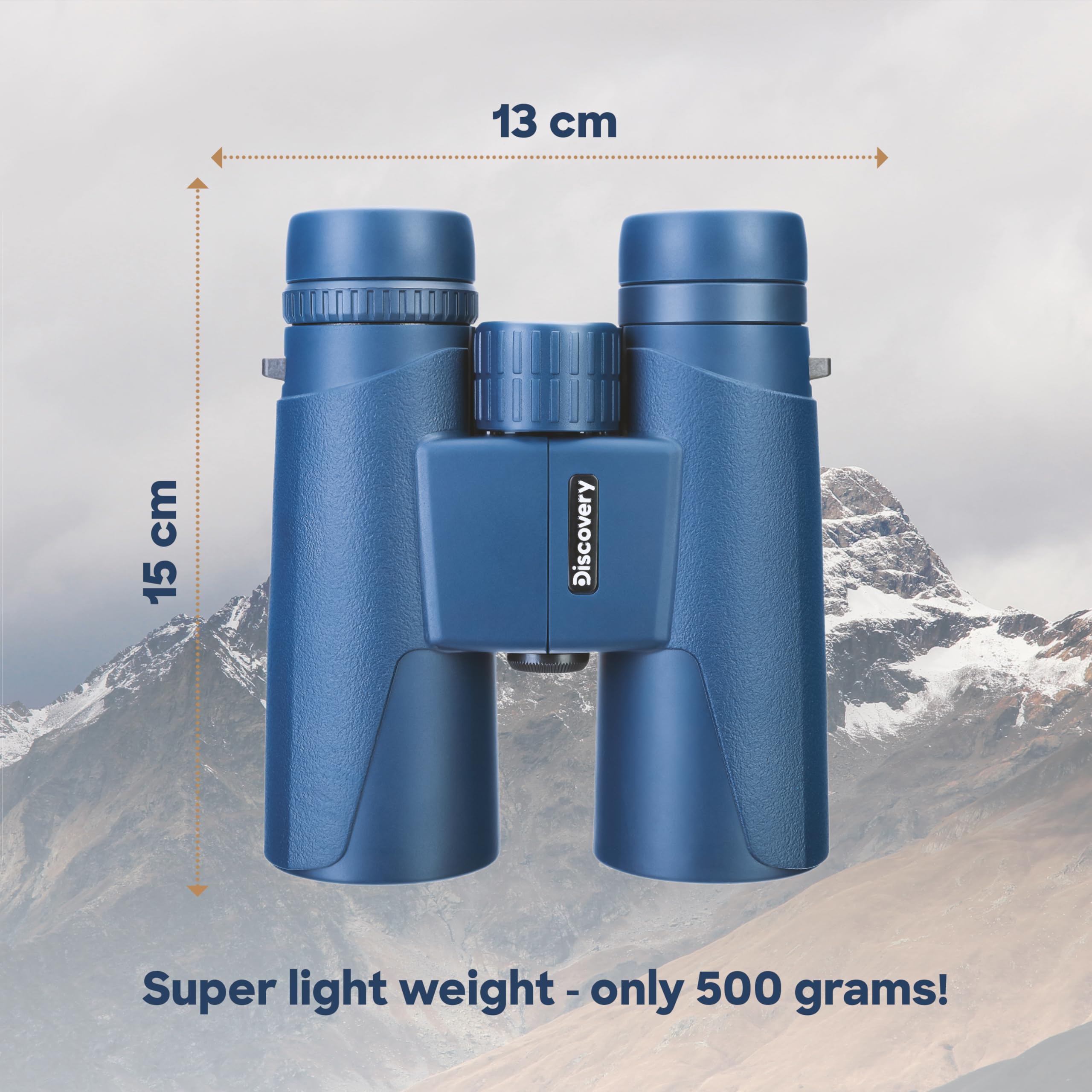 Discovery Elbrus 10x42 Fernglas kompakt mit Tasche