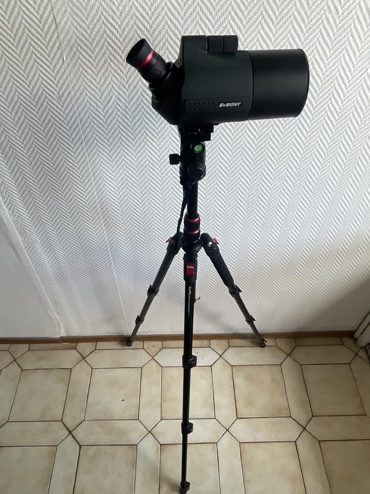 SVBONY SV41Pro 28-84x80 Mak Spektiv mit Tischstativ