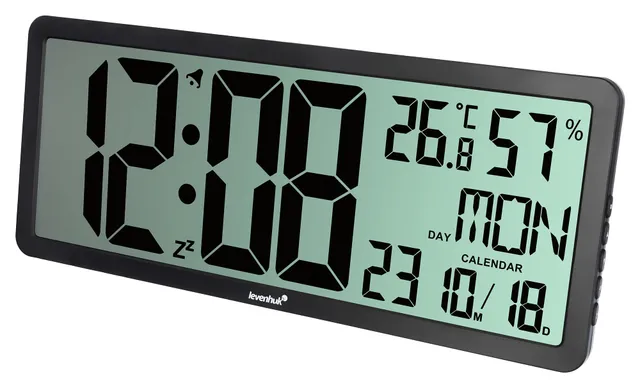 Levenhuk Wezzer Tick H80 Uhrenthermometer großes Display