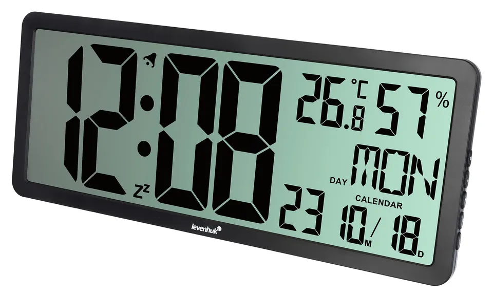 Levenhuk Wezzer Tick H80 Uhrenthermometer großes Display