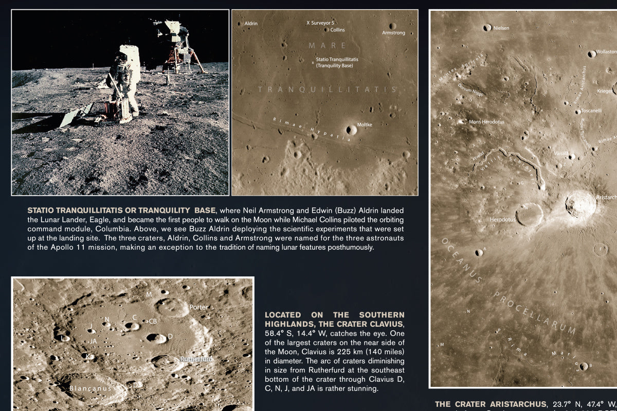 Celestron Observer's Map Mondkarte wasserfest faltbar