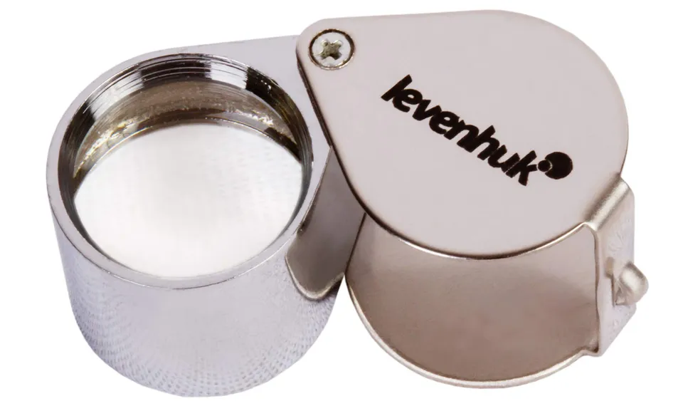 Levenhuk Zeno Handy ZH25 Taschenlupe 10x Metall