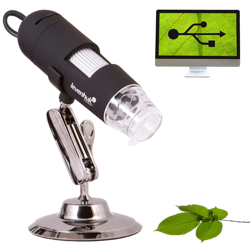 Levenhuk DTX 30 Digitales Mikroskop 20-230x USB 2MP