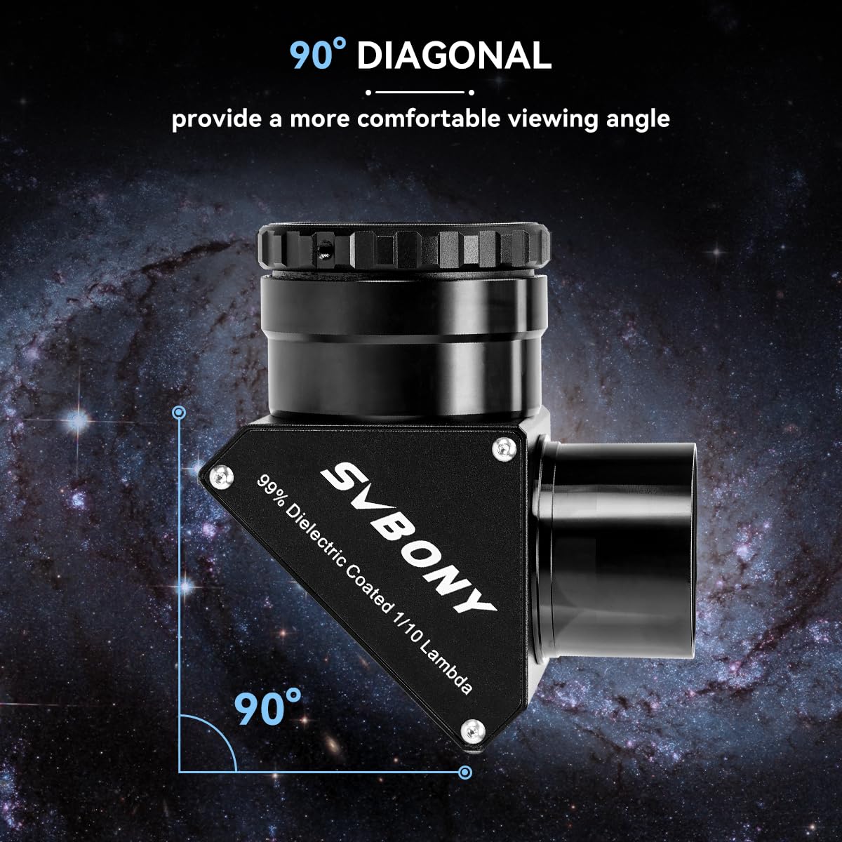 SVBONY SV223 Zenitspiegel 2 Zoll 90° 99% Clicklock