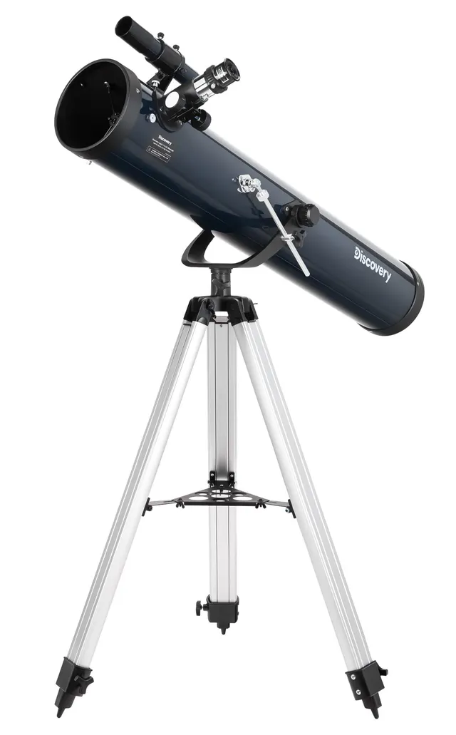 Discovery Spark 114 AZ Teleskop mit Buch Englisch Newton