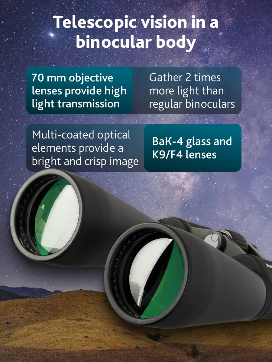 Levenhuk Bruno Base 15x70 Astronomie-Fernglas BaK-4