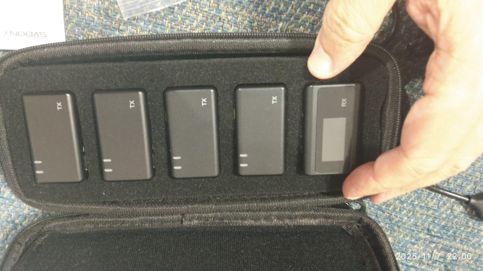 SVBONY SVMic D4 Funkmikrofon 4 Personen Lavalier-Set