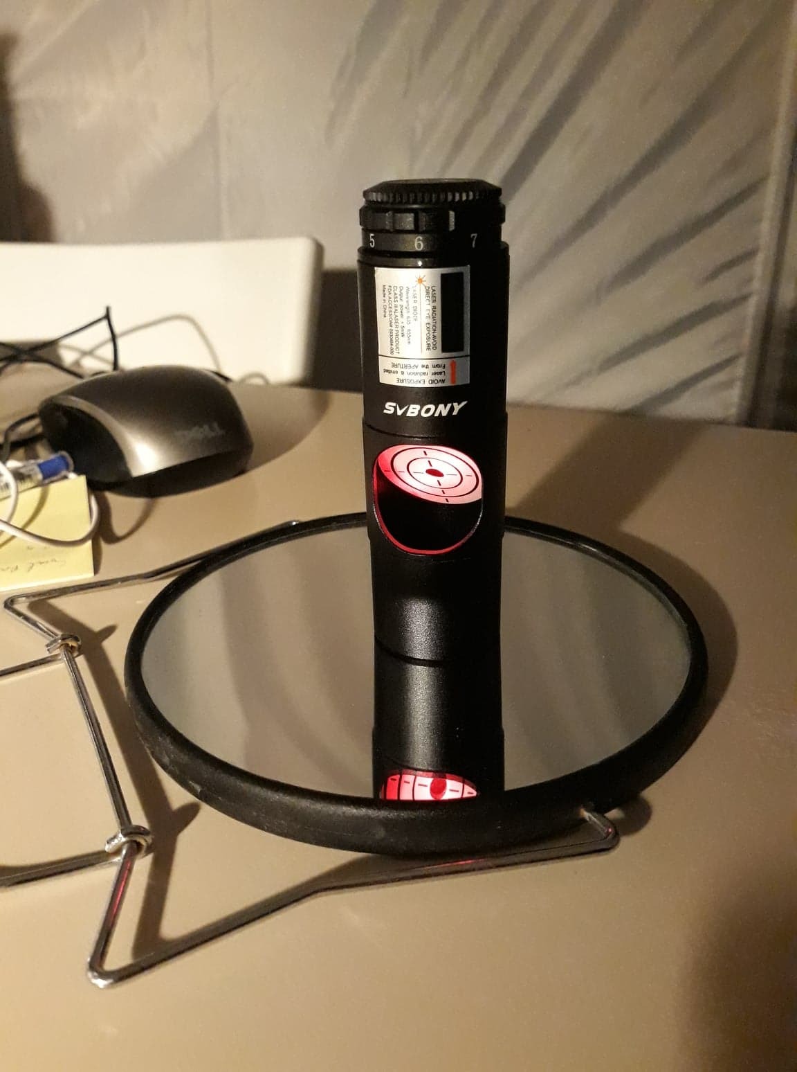 SVBONY Kollimator 1,25 Zoll Justierokular mit 2 Zoll Adapter