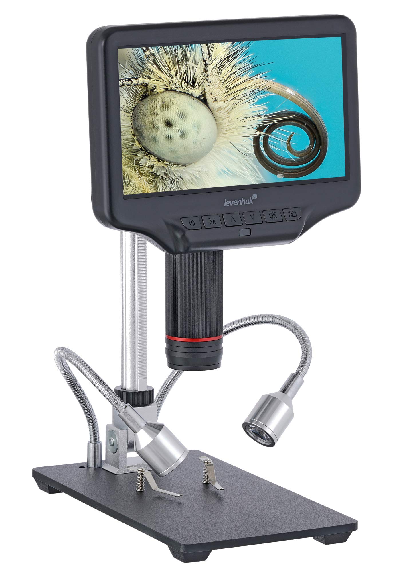 Levenhuk DTX RC4 Digitalmikroskop 5x-270x 7-Zoll-LCD