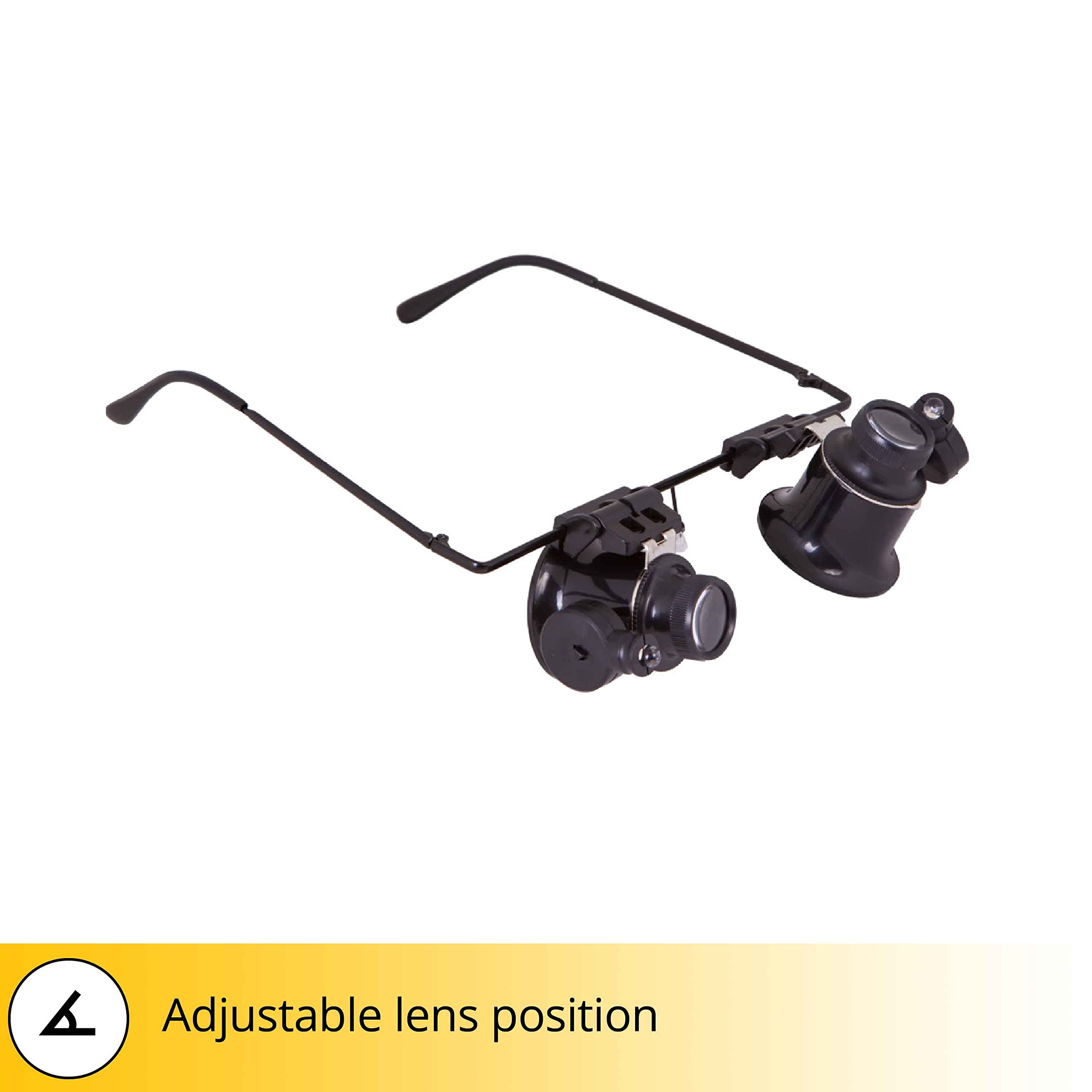 Levenhuk Zeno Vizor G2 Lupenbrille 20x LED
