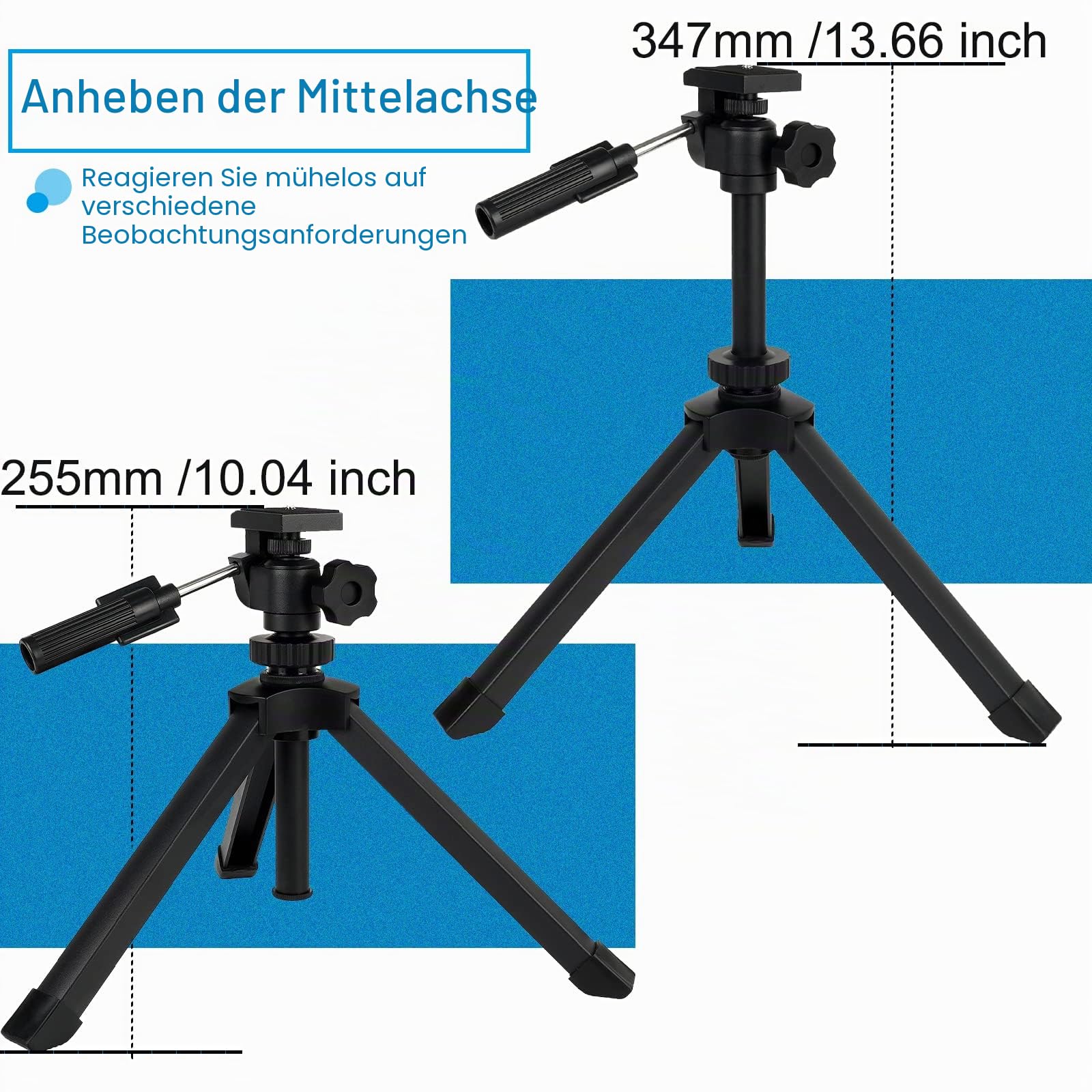 SVBONY SV146 Tischstativ Alu 1/4 Zoll bis 4,5 kg