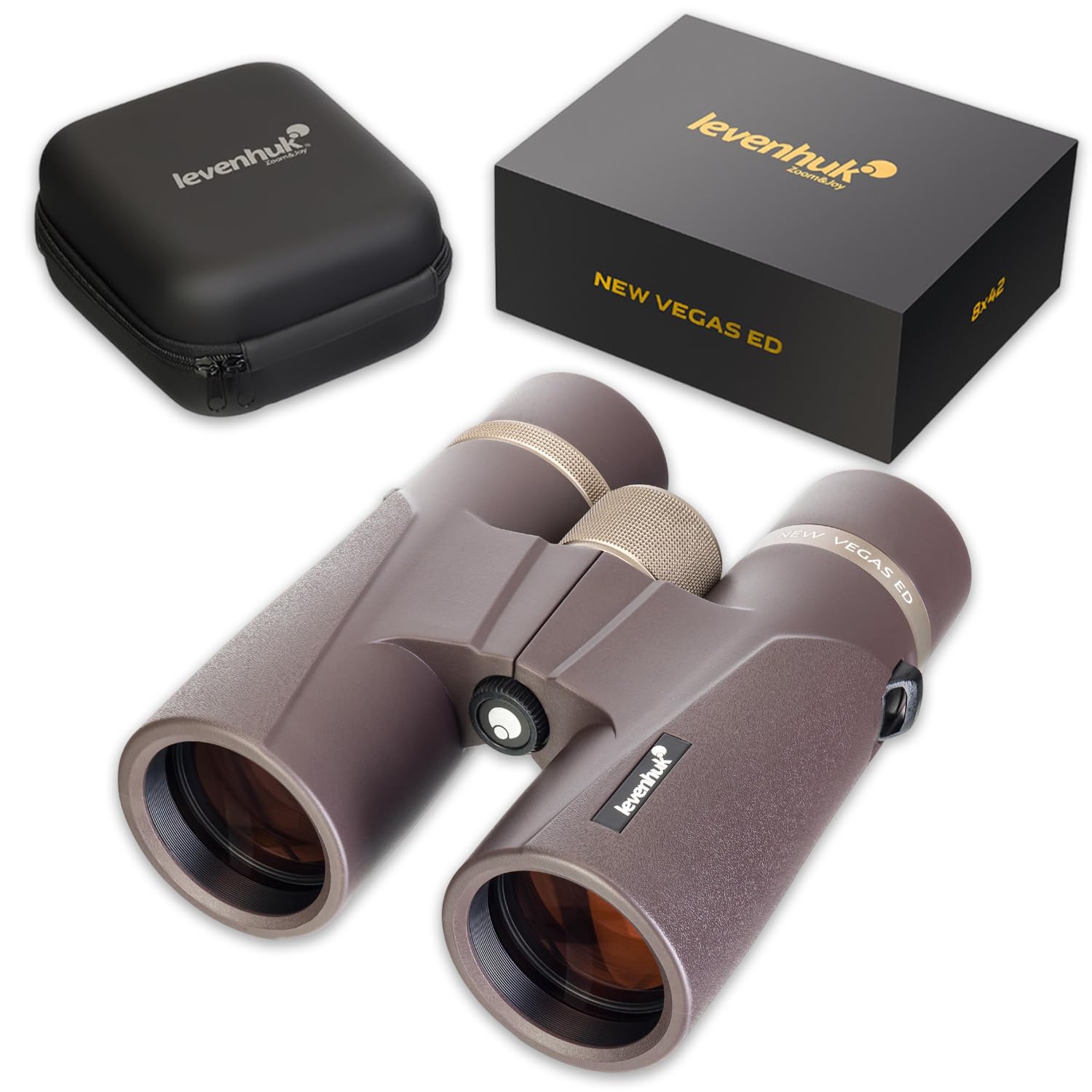 Levenhuk New Vegas ED 8x42 Fernglas ED-Glas wasserdicht